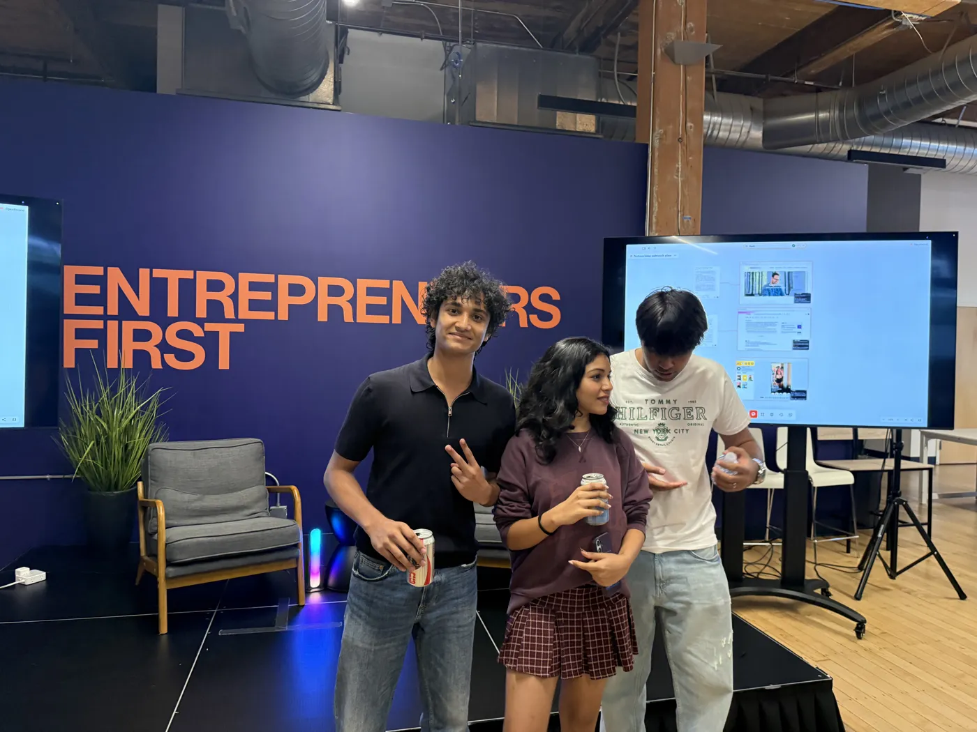 Mesa students at Entrepreneurs First