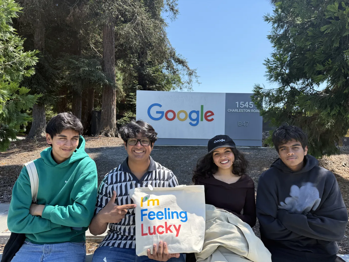 Mesa students at Google
