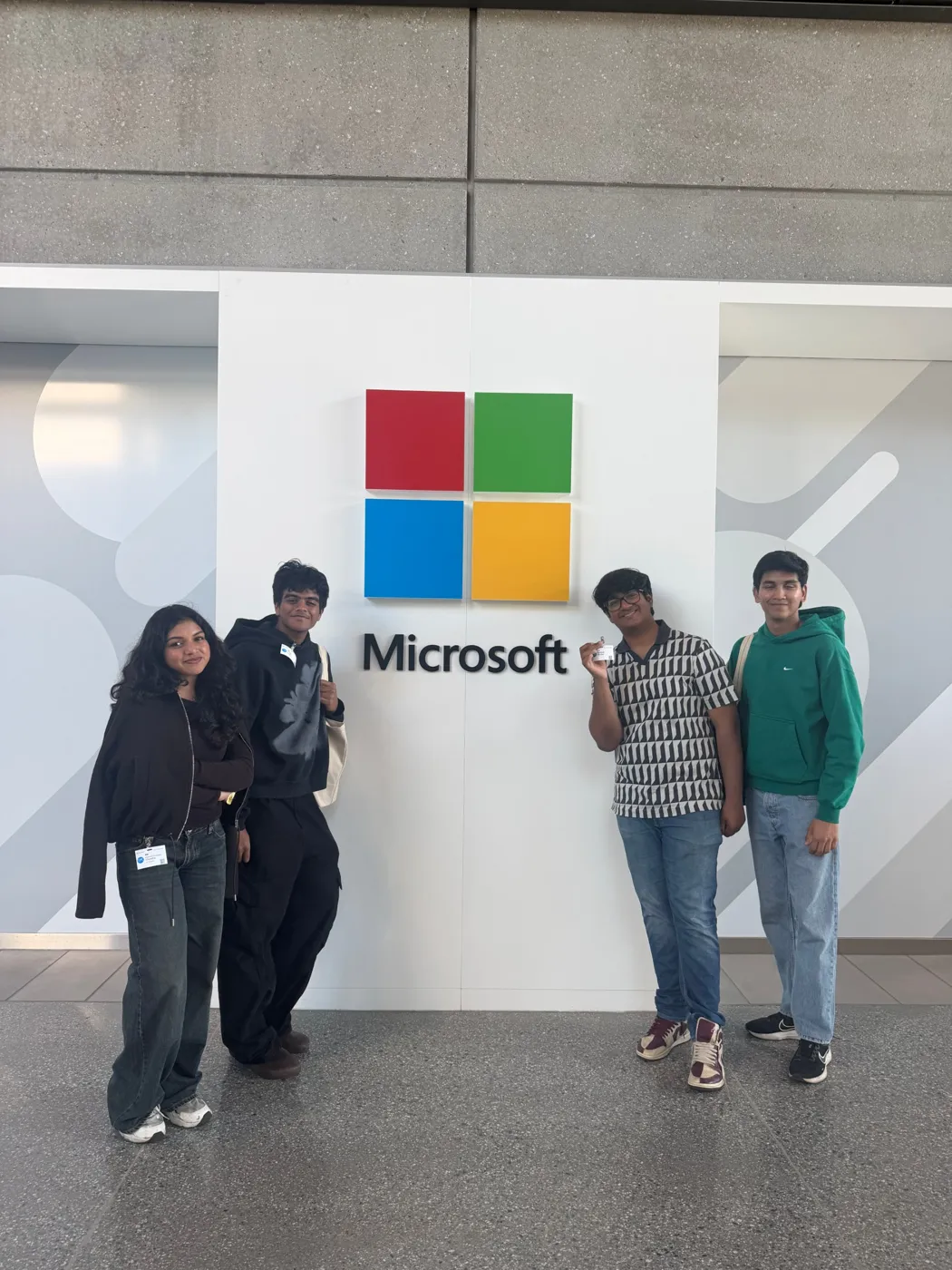 Mesa students at Microsoft