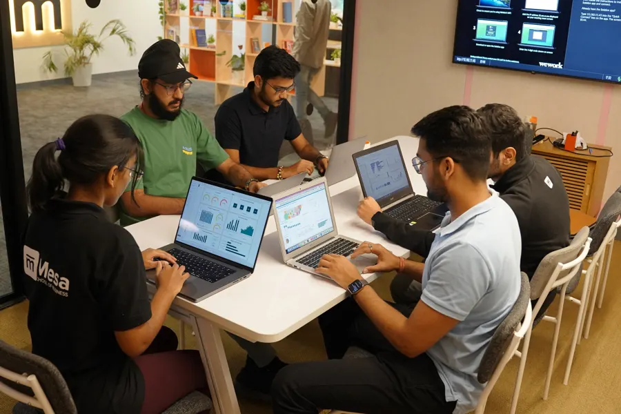 Mesa students building and presenting