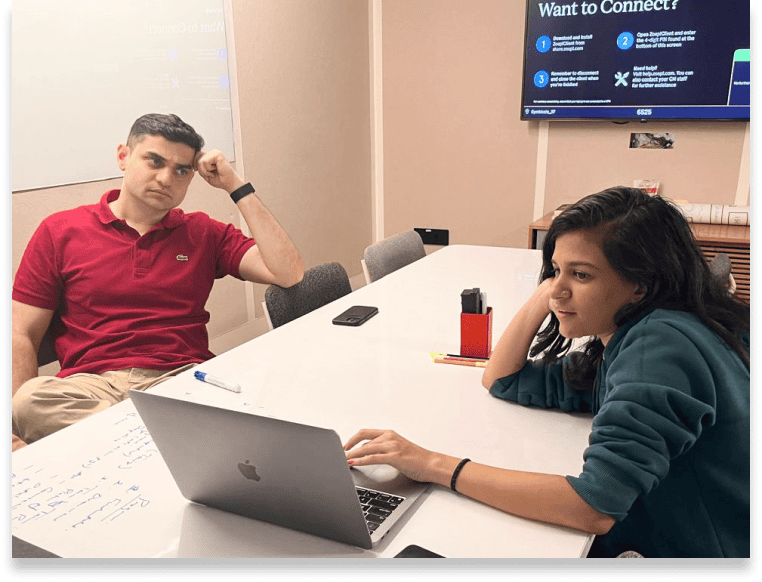 Get regular 1:1 mentorship, support and practice