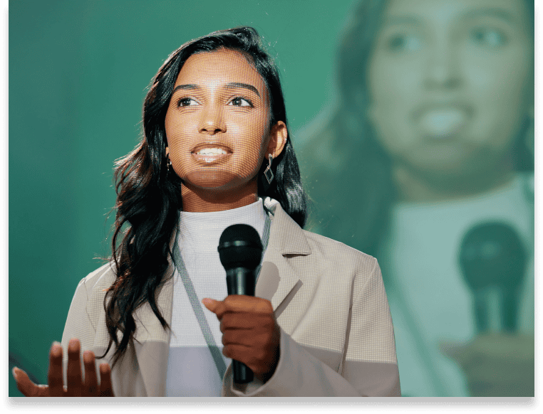 Gain 50+ public speaking opportunities and present ideas to top startup leaders